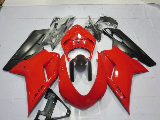 Rouge 07-14 Ducati 848 1098 1198 Carénage Moto