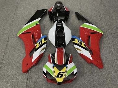 Rouge 6 04-05 CBR1000RR Carénage Moto