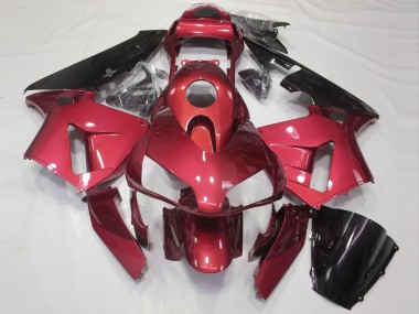 Rouge Bonbon Brillant 03-04 CBR600RR Carénage Moto