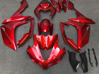 Rouge Brillant 07-08 R1 Carénage Moto