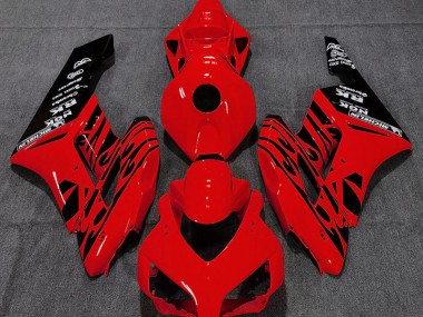 Rouge Brillant Flamme 04-05 CBR1000RR Carénage Moto