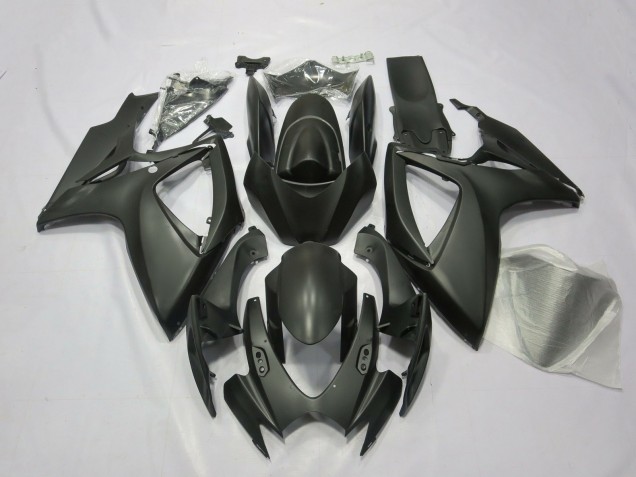 Rouge & Mat 06-07 GSXR 600-750 Carénage Moto