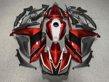 Rouge Noir & Blanc 15-18 R3 Carénage Moto