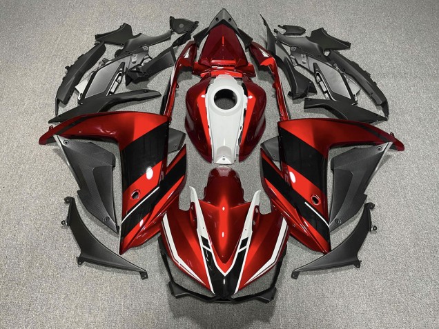 Rouge Noir & Blanc 15-18 R3 Carénage Moto