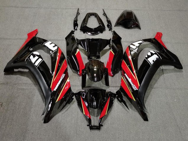 Rouge Noir Spécial Blanc 11-15 ZX10R Carénage Moto
