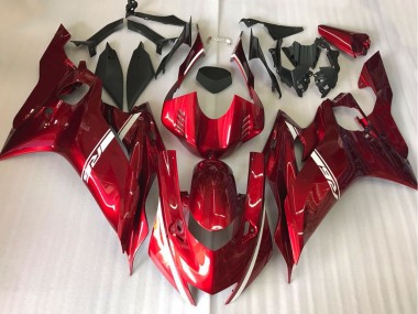 Rouge Pomme Bonbon 17-21 R6 Carénage Moto