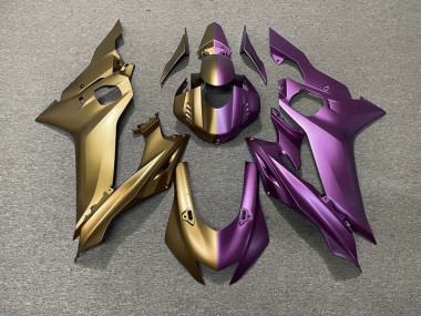 Split Beige & Violet 17-21 R6 Carénage Moto