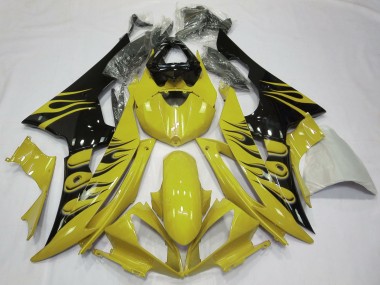 Stile Fiamma Giallo 08-16 R6 Carénage Moto