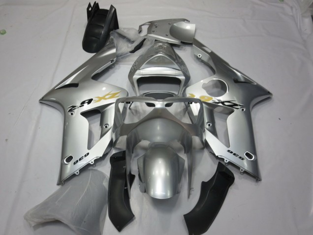 Style Argent OEM 03-04 ZX6R Carénage Moto