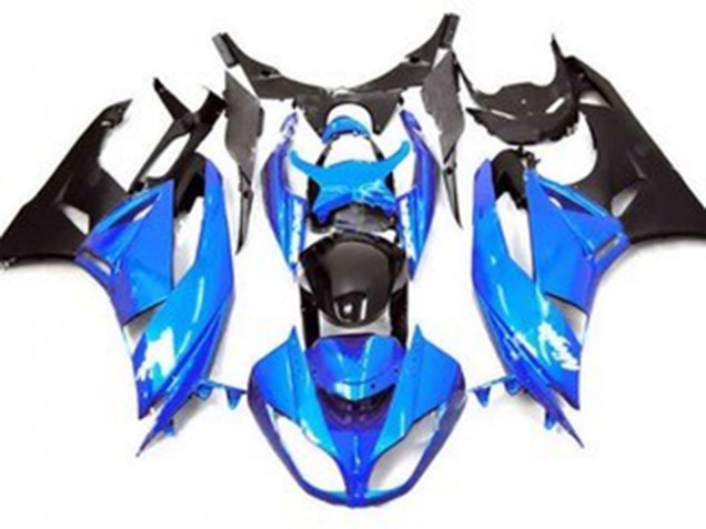 Style Bleu Brillant 09-12 ZX6R Carénage Moto