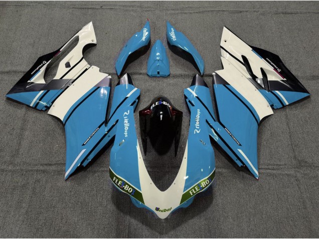 Style Bleu Clair OEM 15-17 Ducati 959 1299 Carénage Moto