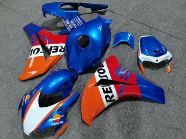 Style Bleu Perle Repsol 08-11 CBR1000RR Carénage Moto