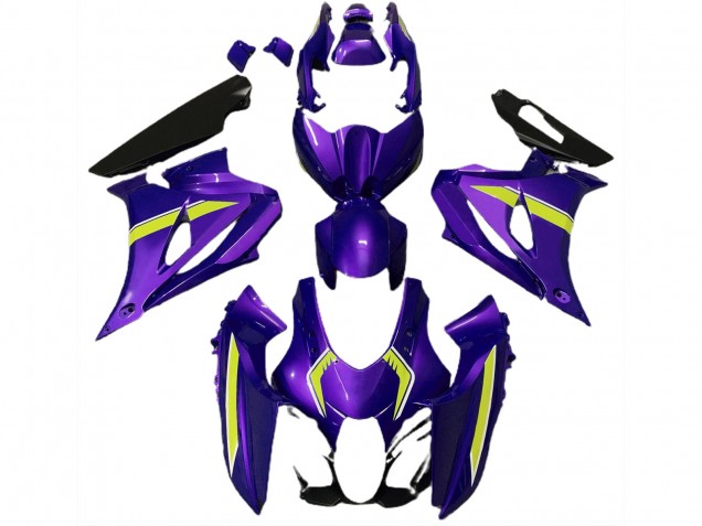 Style De Crosse Violet 17-23 GSXR 1000 Carénage Moto