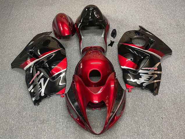 Style Marron & Noir 97-07 GSXR 1300 Carénage Moto