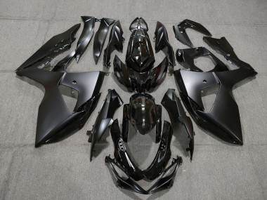 Style Noir Brillant & Mat 09-16 GSXR 1000 Carénage Moto