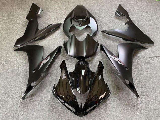 Style Noir Mat 04-06 R1 Carénage Moto