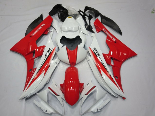 Style Rouge Blanc OEM 06-07 R6 Carénage Moto
