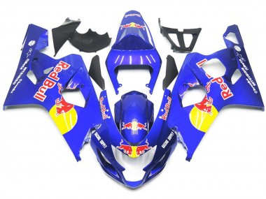 Style Taureau Bleu Rouge Vibrant 04-05 GSXR 600-750 Carénage Moto