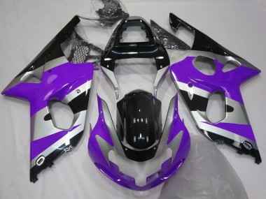 Style Violet Argent OEM 00-02 GSXR 1000 Carénage Moto