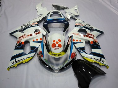 Taches 01-03 GSXR 600-750 Carénage Moto