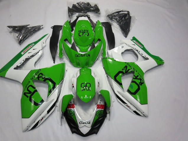 Verde Go Fun 09-16 GSXR 1000 Carénage Moto