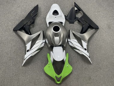 Vert Blanc & Gris 07-08 CBR600RR Carénage Moto