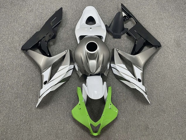 Vert Blanc & Gris 07-08 CBR600RR Carénage Moto