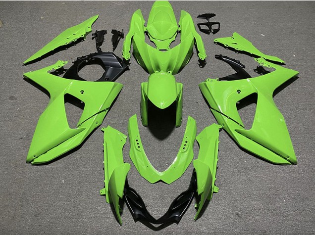 Vert Brillant 09-16 GSXR 1000 Carénage Moto