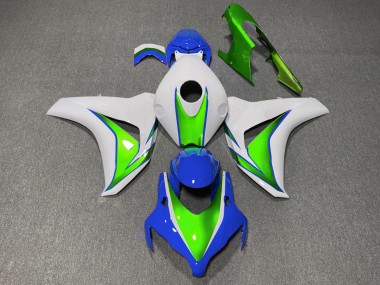 Vert Brillant & Bleu 08-11 CBR1000RR Carénage Moto