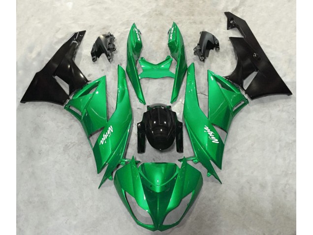 Vert Brillant Brillant 09-12 ZX6R Carénage Moto