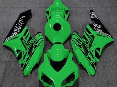 Vert Brillant Flamme 04-05 CBR1000RR Carénage Moto