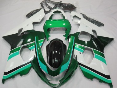 Vert Brillant & Vert 04-05 GSXR 600-750 Carénage Moto