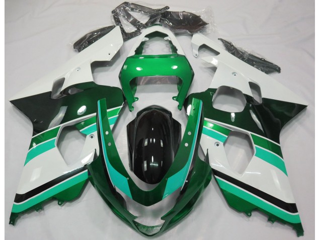 Vert Brillant & Vert 04-05 GSXR 600-750 Carénage Moto
