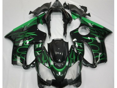 Vert Clair Flamme 04-07 CBR600 F4i Carénage Moto