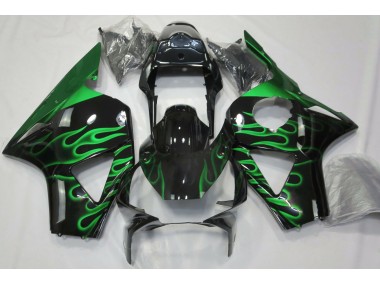 Vert Flamme 02-03 CBR954RR Carénage Moto