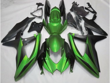 Vert Mat Sans R 08-10 GSXR 600-750 Carénage Moto