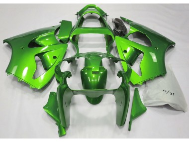 Vert Métallisé 00-02 ZX6R Carénage Moto