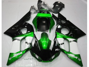 Vert Métallisé 98-02 R6 Carénage Moto