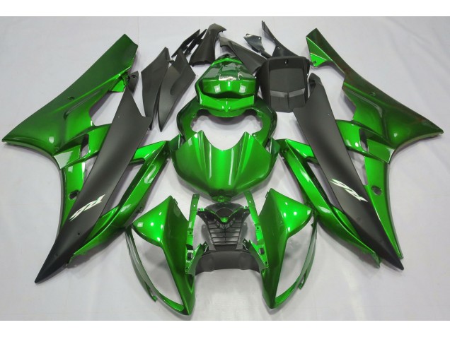 Vert Métallisé & Noir 06-07 R6 Carénage Moto