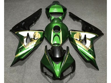 Vert & Or 06-07 CBR1000RR Carénage Moto