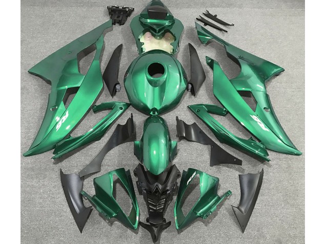 Vert Écume De Mer 08-16 R6 Carénage Moto
