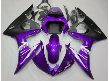 Violet & Blanc 03-04 R6 Carénage Moto