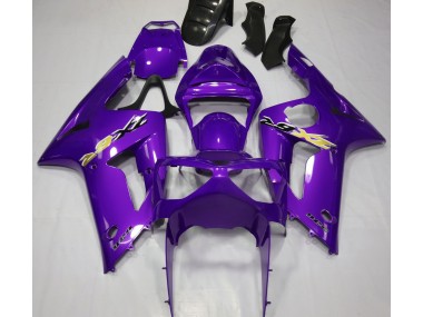 Violet Brillant 03-04 ZX6R Carénage Moto
