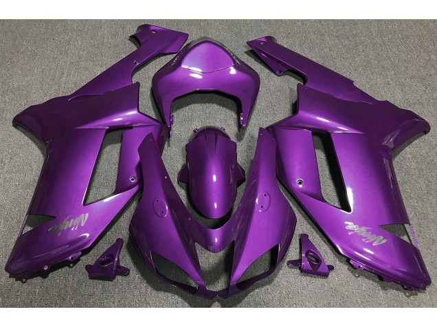 Violet Brillant 07-08 ZX6R Carénage Moto