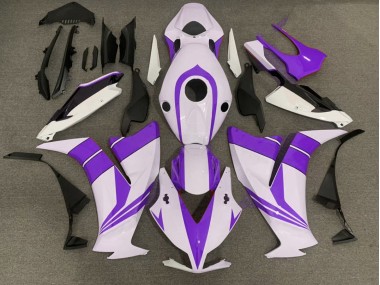 Violet Brillant & Blanc 12-16 CBR1000RR Carénage Moto