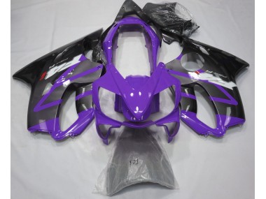 Violet Brillant & Gris 04-07 CBR600 F4i Carénage Moto