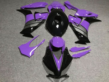 Violet Brillant Noir & Gris 12-16 CBR1000RR Carénage Moto