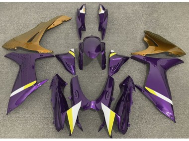 Violet Brillant & Or 11-24 GSXR 600-750 Carénage Moto