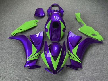 Violet Brillant & Vert 12-16 CBR1000RR Carénage Moto