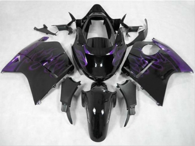 Violet Foncé Flamme 96-07 CBR1100XX Carénage Moto